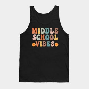 Middle School First Day of School Back to School Tank Top